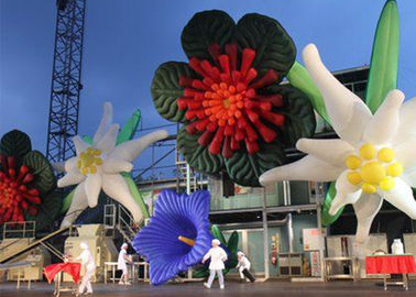 flores inflables decorativas de los 8m para casarse decoraciones con el material de la lona del PVC