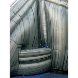 Alto tobogán acuático inflable gigante Inflatables del huracán de la diapositiva los 33ft para los adultos