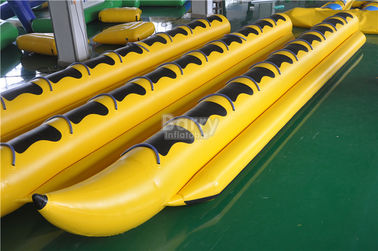 Tubo inflable del barco de plátano de la lona del anuncio publicitario de los 8 PVC resistente de la persona o de Customzied