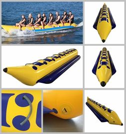 Tubo inflable del barco de plátano de la lona del anuncio publicitario de los 8 PVC resistente de la persona o de Customzied