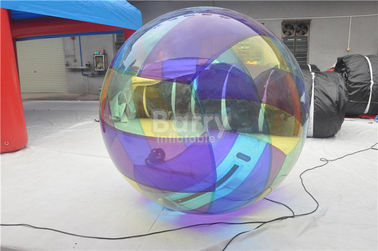bola inflable del agua del caminante de la piscina del Pvc del claro del grueso de 1.0m m para los niños