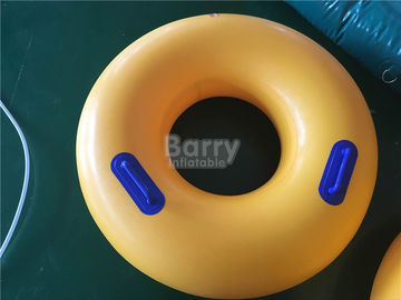 Mini juguetes inflables del agua para los adultos, anillo inflable anaranjado de la nadada