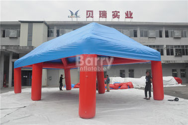 Acontecimiento grande al aire libre que hace publicidad de la tienda portátil inflable de la tienda, roja y azul del aire-Saeled