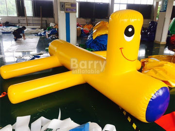 Los flotadores inflables amarillos herméticos del agua de Samll/explotan los juguetes del agua