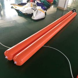 Juguetes inflables del agua de la lona del PVC, tubo inflable para el parque de la aguamarina del agua