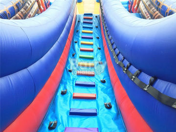 Diapositiva inflable comercial enorme para la yarda o el parque de atracciones al aire libre