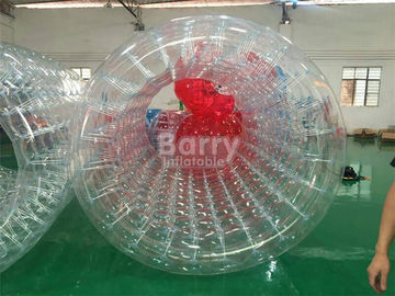 Diversión y bola móvil del agua al aire libre, rodillo inflable del agua