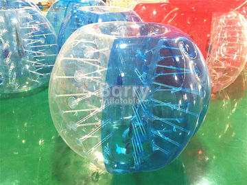 Juguetes inflables al aire libre claros rojos para los adultos/la bola humana de la burbuja del agua