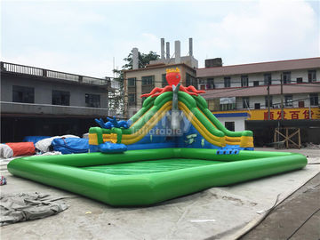 Parque inflable al aire libre del agua para los niños/el parque temático extremo del agua de la diversión