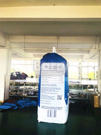 Productos inflables de la publicidad de la lona del PVC, botella de leche modelo inflable para al aire libre