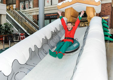 Paseo inflable emocionante del trineo largo de la nieve en la diapositiva del resbalón N para los niños/los adultos