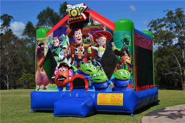 Castillo de salto inflable de Toy Story de la lona del PVC para el patio/el parque de atracciones