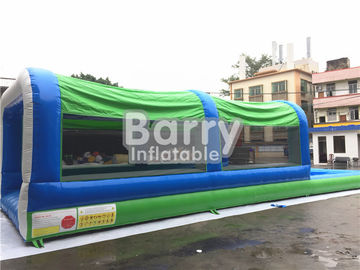 La impresión de pantalla de seda inflable del PVC de los toboganes acuáticos de la fácil instalación/explota la diapositiva del resbalón N