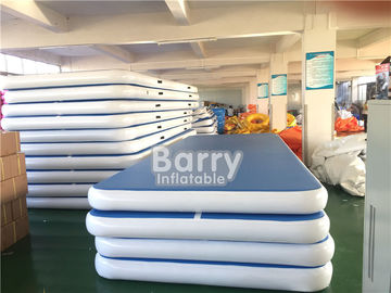 Estera que cae inflable modificada para requisitos particulares de la pista de la estera/de aire de la gimnasia de la pista de aire del tamaño