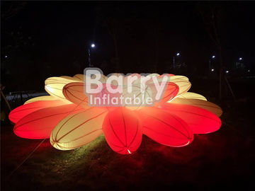 Productos inflables de la publicidad de la decoración bonita de la iluminación/cadena de flor inflable del LED para el banquete de boda