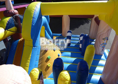 Patio inflable del niño del barco pirata del parque de atracciones con garantía de calidad