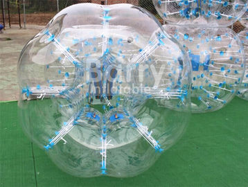 el blanco del PVC/de TPU del 1m el 1.2m el 1.5m el 1.8m explota el fútbol de la bola de la burbuja de la bola del hámster para los niños y el adulto