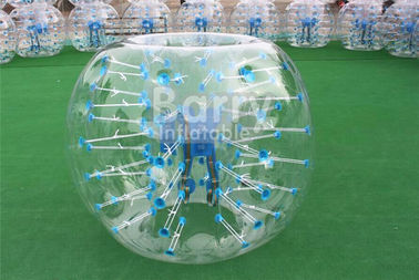 el blanco del PVC/de TPU del 1m el 1.2m el 1.5m el 1.8m explota el fútbol de la bola de la burbuja de la bola del hámster para los niños y el adulto