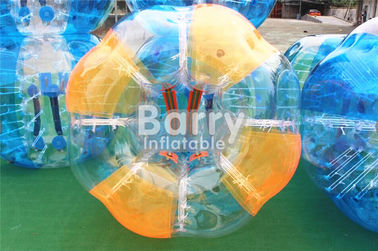 Balón de fútbol colorido clasificado ser humano de la burbuja del hámster para el fútbol
