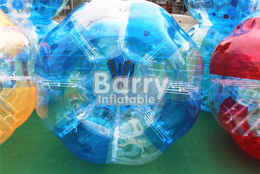 Balón de fútbol colorido clasificado ser humano de la burbuja del hámster para el fútbol