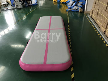 estera rosada de la gimnasia de la pista de aire de la caída del aire de los 3x1x0.2m mini para la lucha de sumo o la práctica de Traning