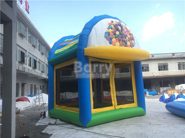 Casa inflable modificada para requisitos particulares de la despedida del PVC de 0.5m m con la diapositiva combinada