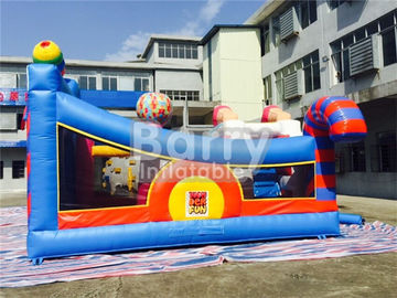 patio de los niños del PVC de 0.55m m/casa al aire libre inflables de la despedida del niño