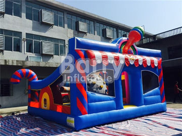 patio de los niños del PVC de 0.55m m/casa al aire libre inflables de la despedida del niño