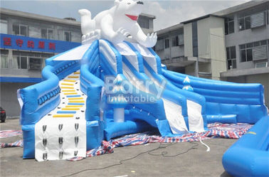 Parque inflable al aire libre adulto del agua, equipo del patio del parque del agua de los niños