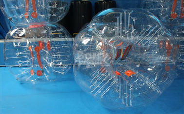 Bola de parachoques inflable del fútbol, balón de fútbol al aire libre de la burbuja del PVC TPU