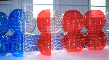 Bola de parachoques inflable del fútbol, balón de fútbol al aire libre de la burbuja del PVC TPU