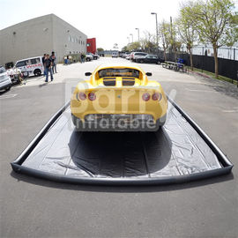 Fácil instalación inflable sellada aire comercial de la estera del túnel de lavado del PVC