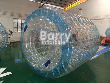 Bola de rodillo inflable transparente del agua de la piscina para Grassplot/la playa