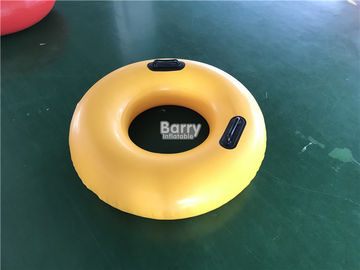 Anillo inflable con las manijas, anillo de la nadada del PVC de la nadada del buñuelo del flotador del agua para la piscina