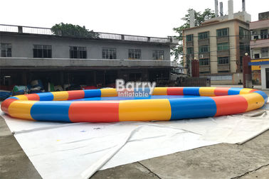Piscina inflable del diámetro del círculo el 15m de la fábrica de China para el juego de pelota del agua con el PVC de 0.6m m