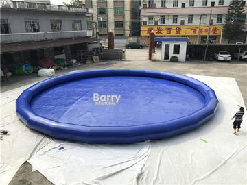 la piscina inflable del PVC de 0.9m m/explota la piscina de agua redonda portátil