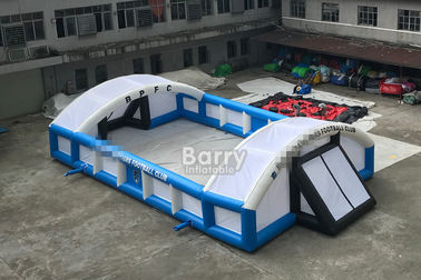 Corte de campo de fútbol inflable del PVC de los juegos inflables al aire libre de los deportes