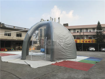 La tienda inflable de la publicidad durable, explota la tienda en forma de cúpula de la araña