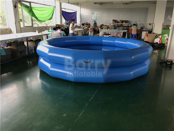 Niños interiores y agua al aire libre que juega al billar inflable redondo de la nadada del anillo de la piscina 2