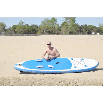 Tablero de paleta inflable del SORBO del cuerpo que practica surf para practicar surf 3M Length