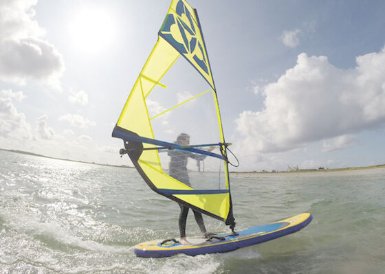Rígido levántese al tablero inflable plegable del windsurf del tablero de paleta