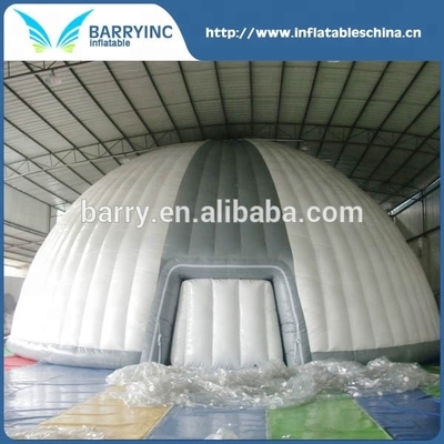 Viento inflable constructivo suelo-aire 100Km/H resistente de la tienda de la bóveda