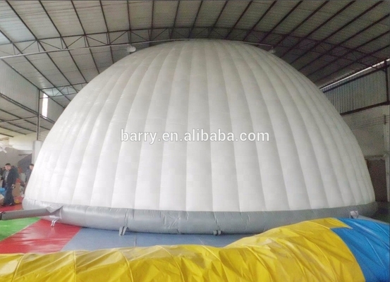 Viento inflable constructivo suelo-aire 100Km/H resistente de la tienda de la bóveda