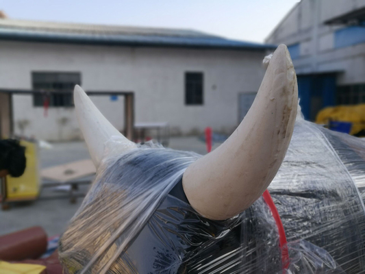 Rodeo inflable Bull loca mecánica del colchón para el parque de atracciones