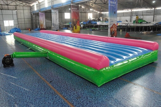 Pista de aire inflable de Mat Bouncy Pad Gymnastic Sport del salto de DWF
