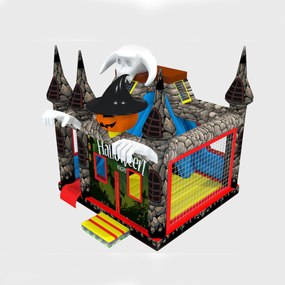 Castillo de salto de la casa inflable de la gorila del PVC de los niños para el festival de Halloween