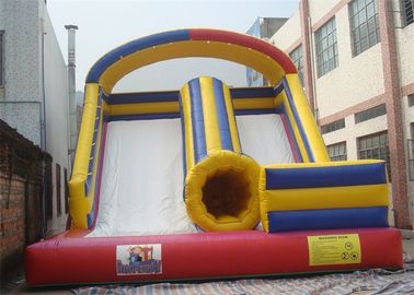 Niño EN14960 que juega la diapositiva combinada inflable comercial con el PVC de la prenda impermeable