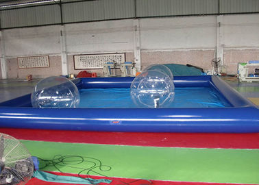 Piscina inflable de la familia con la bola de Zorb del agua/la piscina de agua inflable