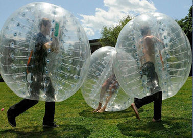 Bola inflable al aire libre humana de la burbuja del fútbol de los juguetes/bola del tope del compinche