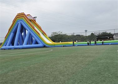 Grandes al aire libre de la seguridad explotan el tobogán acuático para los juegos inflables gigantes